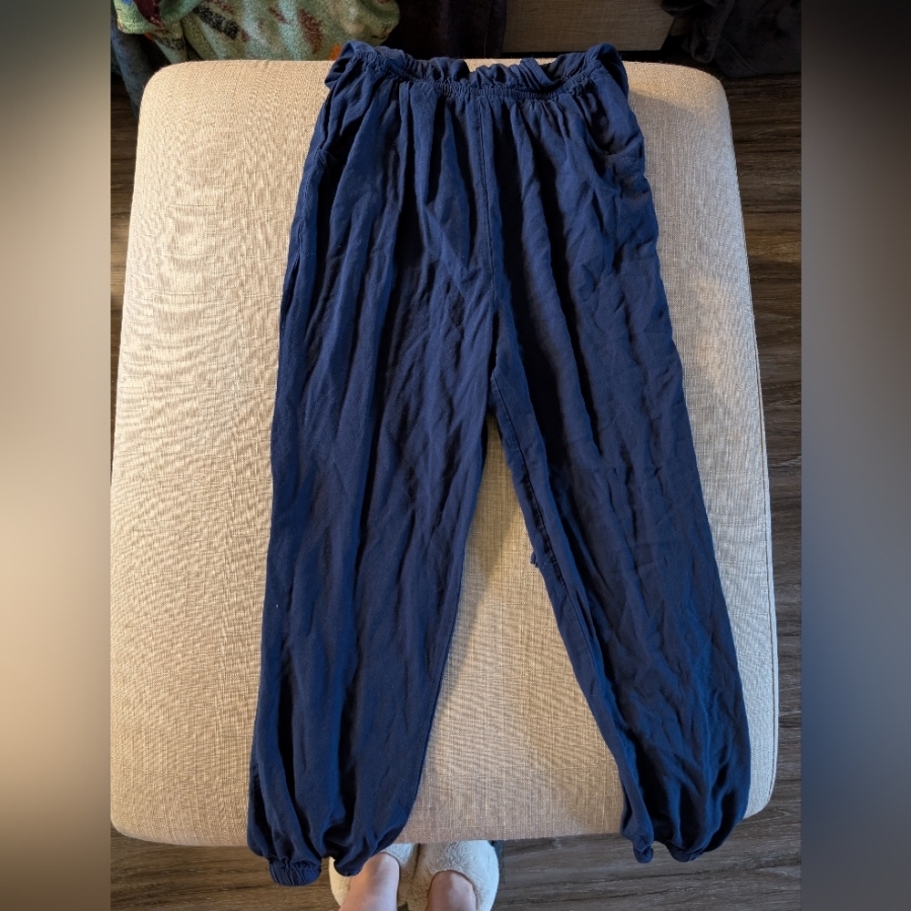 Lulus Navy Blue Halter Jumpsuit size XS - Picture 4 of 6